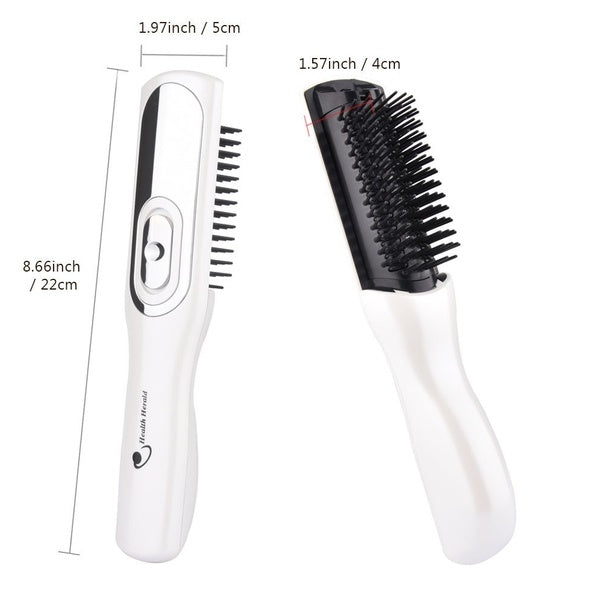 Infrared Ray Growth Laser Hair Comb Massage Equipment Hair Brush Massager Laser Anti Hair Loss Electric Vibration Hairbrush S46