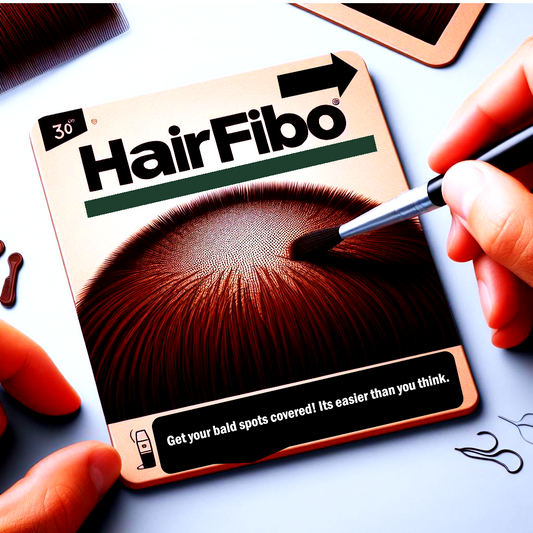 Hairfibo Keratin Hair Fibers for Thinning Hair 100% Natural